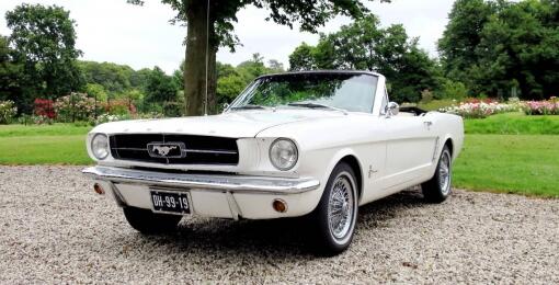 Ford Mustang Cabriolet 1964 classic trouwauto huren